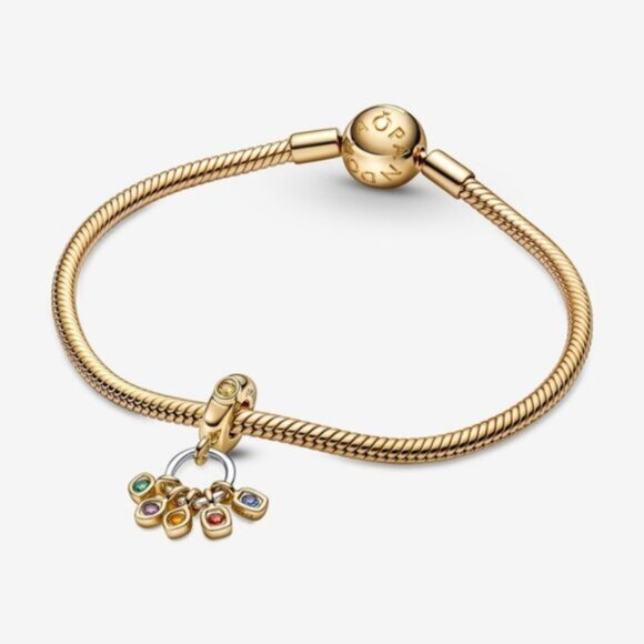 🌺Pandora Marvel The Avengers Infinity Stones Dangle Charm - Picture 5 of 5